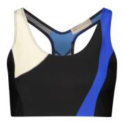 Emilio Pucci Stilig Tryckt Crop Top Multicolor, Dam