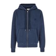 Maison Kitsuné Stiligt Sweatshirt för en Modern Look Blue, Herr