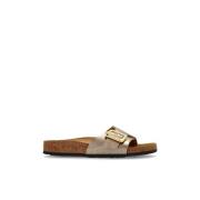 Birkenstock Catalina Kuddförsedda Spännessandaler Yellow, Dam