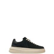 Guess Svarta Sneakers Elbina Flpelb Sue12 Black, Dam