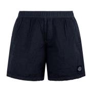 Stone Island Nylon Sports Swim Shorts Ss25 Blue, Herr