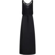 Balenciaga Patched Slip Dress Black, Dam