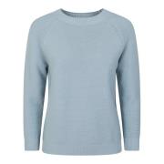 Max Mara Weekend Randig bomullst-shirt Gray, Dam