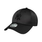 New Era Yankees Satin 9Forty Damkeps Black, Dam