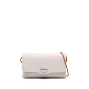 Zanellato Vit Läder Clutch Väska White, Dam