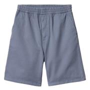 Carhartt Wip Bomull Bermuda Shorts med Elastisk Midja Blue, Herr