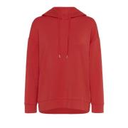 InWear Mjuk Hoodie Sweatshirt Scarlet Red, Dam