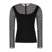 Givenchy Stilfull topp för modeentusiaster Black, Dam