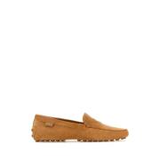 Tod's Persika mocka loafers Orange, Dam