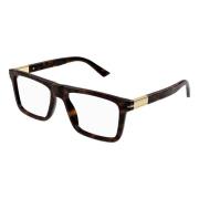 Gucci Stilrena glasögonbågar Brown, Unisex