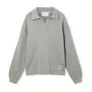 Axel Arigato Alba Polo Sweater Green, Herr