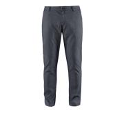 BomBoogie Slim Fit Överfärgade Bomulls Chino Byxor Blue, Herr