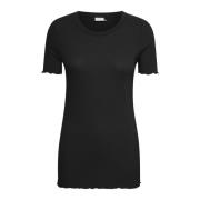 Kaffe T-Shirts Black, Dam