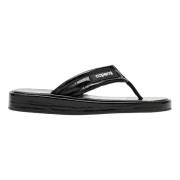 Coperni Stiliga Flip-Flops för Sommaren Black, Dam