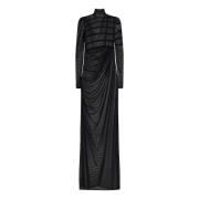 Jean Paul Gaultier Svart Turtleneck Top med Cut-Out Black, Dam