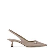 Jimmy Choo Elegant Amita pumps för kvinnor Beige, Dam