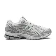 New Balance Silver Sneakers Snörning Mesh Panel Gray, Herr