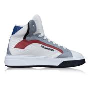 Dsquared2 Herr Snörskor Högtop Sneakers White, Herr