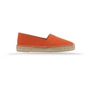 Prada Canvas Slip-On Espadrilles Orange, Dam