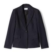 Motivi Enradig denimblazer Blue, Dam