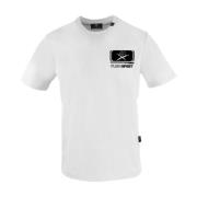 Plein Sport Kortärmad vit bomullst-shirt White, Herr