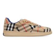 Burberry Rutig Terrass Sneakers Beige, Herr