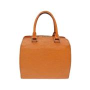 Louis Vuitton Vintage Pre-owned Laeder handvskor Orange, Dam