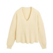 By Malene Birger Mjuk Ull Mohair Tröja Beige, Dam