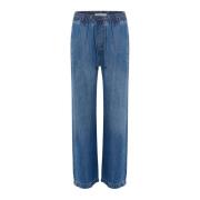 InWear Sophinaiw Pullon Byxor Tvättad Denim Blue, Dam