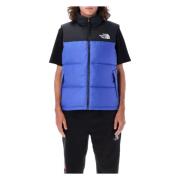 The North Face Retro Nuptse Vest Blue, Herr