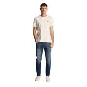 Lyle & Scott Byxor Tapered Denim Blue, Herr