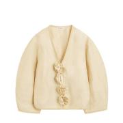 By Malene Birger Sidens topp med skandinavisk stil Beige, Dam