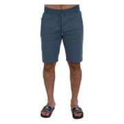 Dolce & Gabbana Blå Elegant Bermuda Shorts Regular Fit Blue, Herr