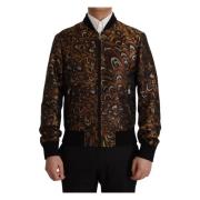 Dolce & Gabbana Bomber Jackets Multicolor, Herr