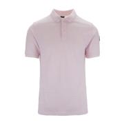 Colmar Herr Button Polo Skjorta Pink, Herr