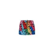 Dsquared2 Färgglada badshorts med 3D-logotyptryck Multicolor, Herr