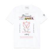 Iceberg Teddybjörn Tryck Crew Neck T-shirt White, Herr