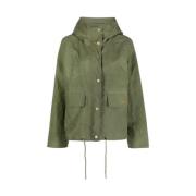 Barbour Stiliga Kappor Samling Green, Dam