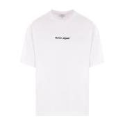 Maison Kitsuné Vita T-shirts och Polos White, Herr