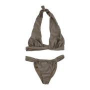 F**k Spets Dam Bikini Set Gray, Dam