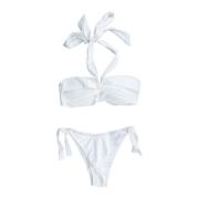 4Giveness Spets Knut Bikini Set White, Dam