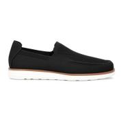 Kazar Slip-on svarta stretchtyg halvskor Black, Herr