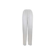 Elisabetta Franchi Casual Stil Kvinnors Slips Midja Byxor White, Dam