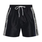 Emporio Armani Badshorts med logotyp Blue, Herr