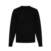 Givenchy Crew Neck Sweater Black, Herr