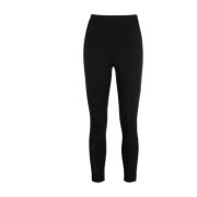 Moncler Tekniska leggings för utomhusaktiviteter för kvinnor Black, Da...