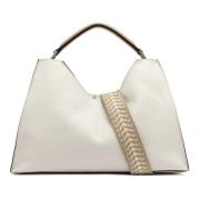 Gianni Chiarini Aurora Stilfull Handväska White, Dam