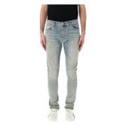 Amiri Antik Indigo Stack Jeans Blue, Herr