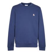 Maison Kitsuné Chillax Patch Sweater Blue, Herr