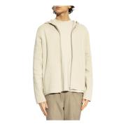 Samsøe Samsøe Saniklas Stickad Hoodie Beige, Herr